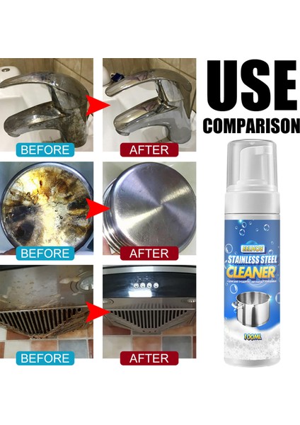 Ne Zaman 1pc Ev Çok Fonksiyonlu Temizleyici Mutfak Temizleyici Çok Fonksiyonlu Mutfak Yağ Lekesi Ocağı Temizleme Dezenfektan 100ML (Yurt Dışından) indirimleri