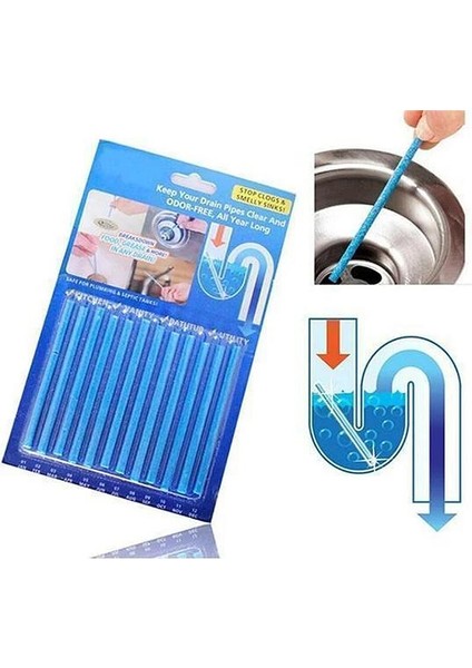 Boru Hattı Küvet Dezenfeksiyonu Tahliye Temizleyicileri Mutfak Sani Çubukları Kanalizasyon Temizleme Çubuğu Mutfaklar Için Aksesuarlar (Yurt Dışından)