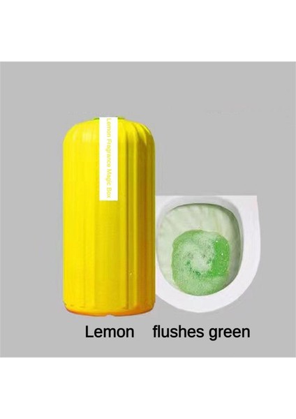 Limon 120G Temiz Tuvalet Kral Mavi Köpük Şişesi Tuvalet Deodorizasyon Spreyi Tuvalet Kasesi Temizleyici Kokusuz Köpük Otomatik Temizleyici Kutusu (Yurt Dışından)