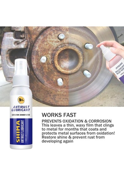 100ML 1 Adet Yeni Pas Sökücü Temizlik Spreyi Bakım Araba Cam Yağlama Yüzey Evrensel Ev Sıvı Motorsiklet Onarım 100ML (Yurt Dışından) fırsatları