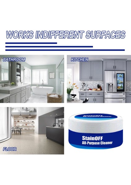 260G Stain Off Ev Temizleyici - Sıkışmış Kirleri Çıkarır - Ev Temizliği Için Yağı Çözer - Ev Temizlik Malzemeleri (Yurt Dışından) modelleri
