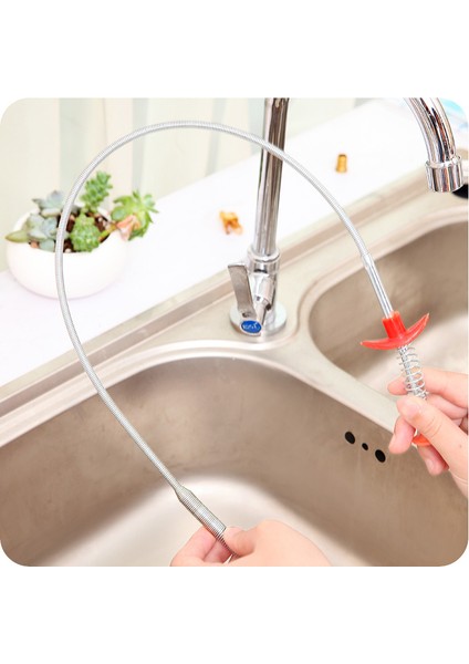 62CM Bahar Boru Temizleme Araçları, Drenaj Hortumu, Drenaj Temizleyici Sıvı Boru Temizleyici Ev Temizlik Araçları Lavabo Için (Yurt Dışından) modelleri