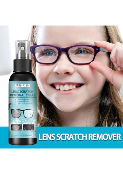 100ML Gözlük Temizleyici 100ML Onarım Spreyi Gözlük Lens Çizik Giderme Araçları Monitör Ekranı Için Yüksek Konsantrasyon Güvenlik Gözlüğü (Yurt Dışından) modelleri