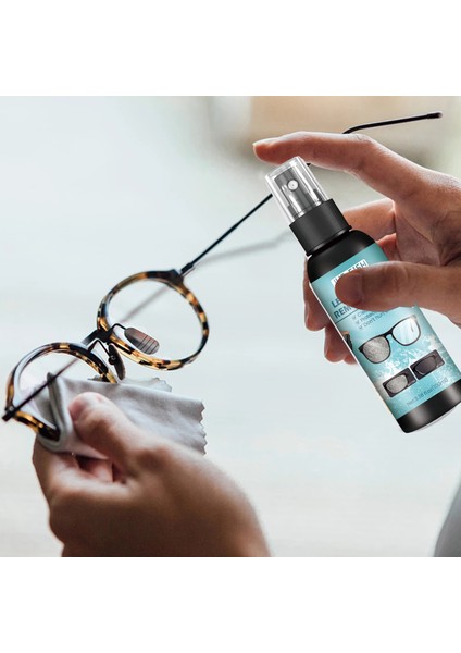 100ML Gözlük Temizleyici 100ML Onarım Spreyi Gözlük Lens Çizik Giderme Araçları Monitör Ekranı Için Yüksek Konsantrasyon Güvenlik Gözlüğü (Yurt Dışından) fırsatları