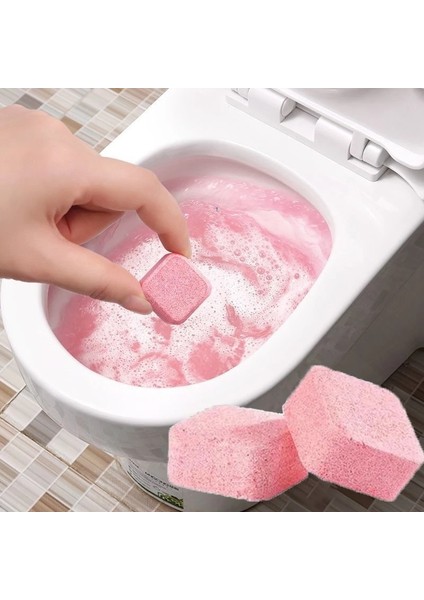 Pembe-2pcs Tuvalet Için Otomatik Klozet Temizleyici Köpük Tableti Hızlı Lekeleri Temizleyen ve Sarı Kirleri Gideren Klozet Temizleme Aracı (Yurt Dışından) fiyatları