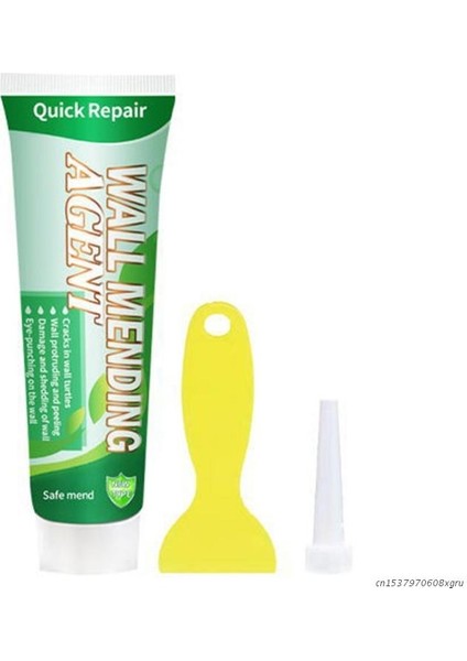 130G Duvar Tamir Ajanı 130GG Duvar Onarım Kremi Kazıyıcı Boya Geçerli Küf Önleyici Hızlı Kuruyan Yama Onarımı (Yurt Dışından)