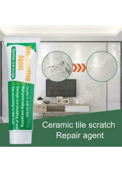 130G Duvar Tamir Ajanı 130GG Duvar Onarım Kremi Kazıyıcı Boya Geçerli Küf Önleyici Hızlı Kuruyan Yama Onarımı (Yurt Dışından) fırsatları