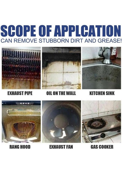 Kabarcık Temizleyici Mutfak Köpük Temizleyici 100ML Köpük Ağır Yağ Lekesi Temizleyici Ev Kir Yağ Temizleme Köpük Sprey Yıkama Mutfak Aksesuarları (Yurt Dışından) fiyatları