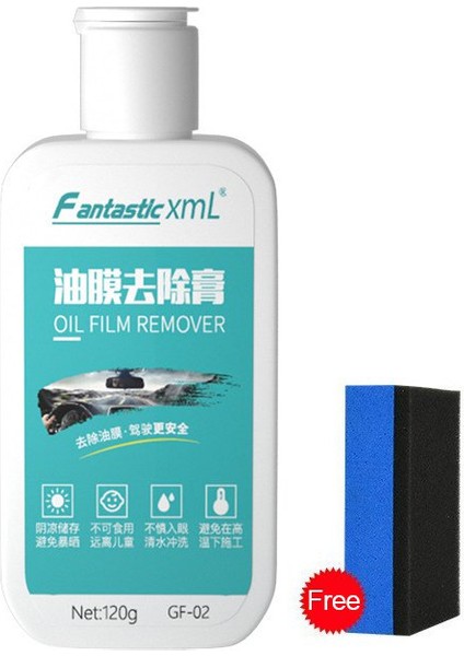 120G Araba Camı Yağ Filmi Temizleyici Pasta - Otomatik Cam Parlatıcı Yağ Filmi Temizleme Pastası (Yurt Dışından)