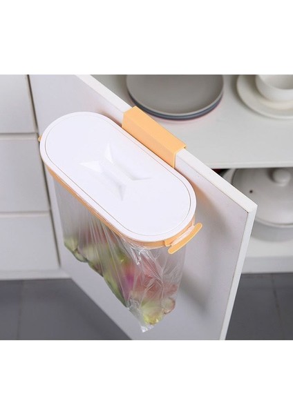 Bir Kanca 06 Taşınabilir Plastik Çöp Askılığı Mutfak Çöp Depolama Tutucu Raf Çöp Kanca Sünger Ped Kuru Raf Tutucu Mutfak Düzenleyici (Yurt Dışından)
