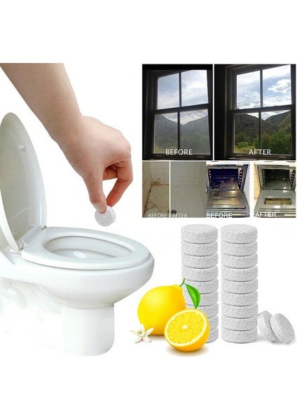 20 Adet 1 Adet=4l Su Çok Fonksiyonlu Köpük Sprey Konsantre Temizleyici Ev Tuvalet Temizleyici Temizlik Tabletleri Temiz Nokta (Yurt Dışından) fırsatları
