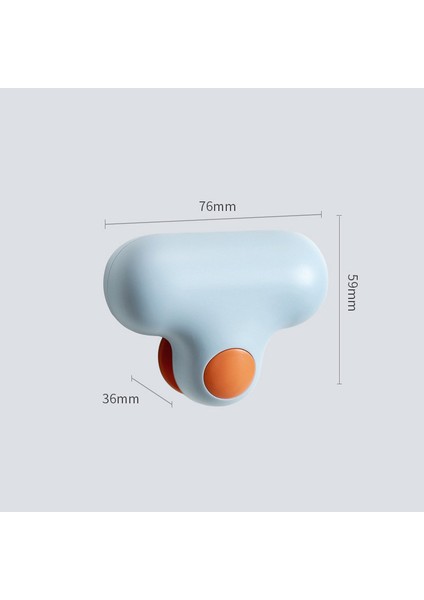 Mavi Yeni Ürün Küçük T Aynalı Tekrarlanabilir Silme Aracı Cam Temizleyici Cam Emici Cam Temizleyici Ev Temizlik Malzemeleri (Yurt Dışından)