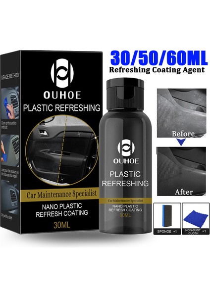 15ML 2 Adet Set Otomobil Plastik Parçaları Yenileme Temizleyici Boya Ajanı - Ürün Başlığı (Yurt Dışından) indirimleri