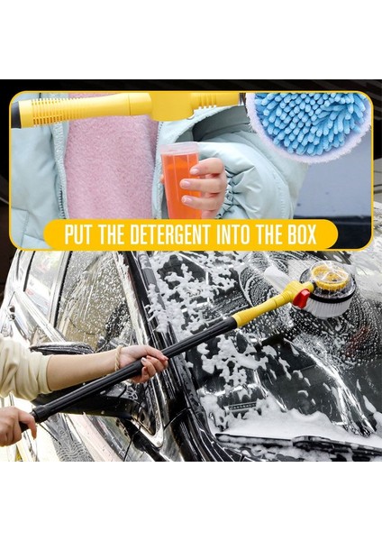 Araba Yıkama Fırçası Otomatik Araç Köpük Fırça Yıkama Profesyonel Sprey Köpük Döner Fırça Taşınabilir Oto Temizleme Araçları Yıkama Anahtarı Su Akışı (Yurt Dışından) indirimleri