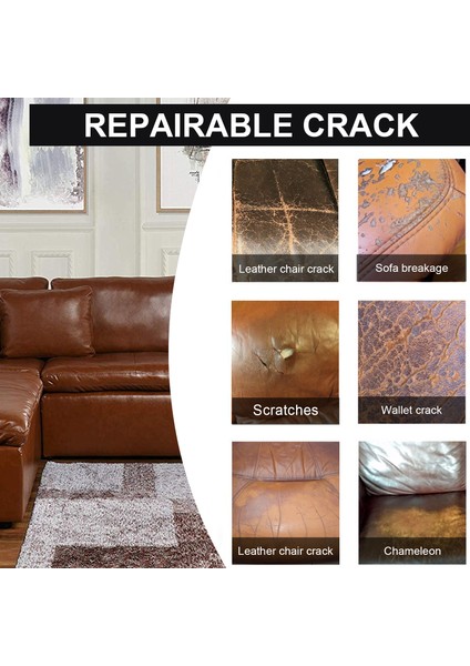 1 Kişi Kahve Deri Onarım Jeli Araba Koltuk Ev Deri Tamir Kremi Hasarlı Deri Cihazları Renkli Deri Onarım Kremi Yenileyici (Yurt Dışından) fiyatları