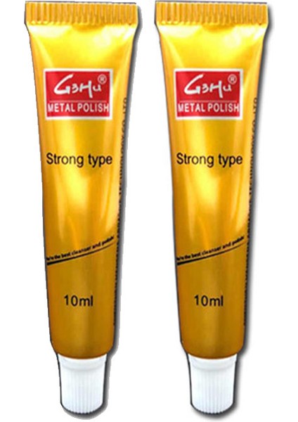 2 Adet 10G Stron Türü Ultimate Metal Parlatıcı Krem Paslanmaz Çelik Seramik Saat Parlatma Pastası (Yurt Dışından)