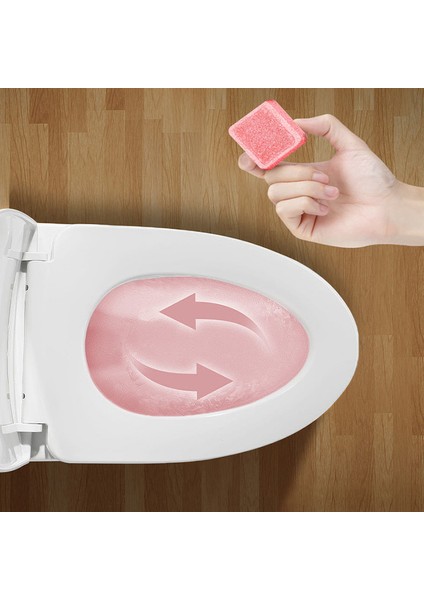Pembe-5pcs Tuvalet Için Otomatik Klozet Temizleyici Köpük Tableti Hızlı Lekeleri Temizleyen ve Sarı Kirleri Gideren Klozet Temizleme Aracı (Yurt Dışından) fırsatları