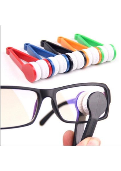 No.3 Boyutu 5 Renkli Çok Fonksiyonlu Cam Fırçası Mikrofiber Gözlük Temizleyici Mini Gözlük Fırçası Silme Temizleme Araçları Cam Temizleyici (Yurt Dışından) modelleri