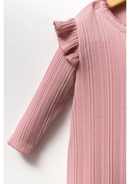 Kız Bebek Çıtçıtlı Patikli Pamuk Bandanalı Tulum modelleri