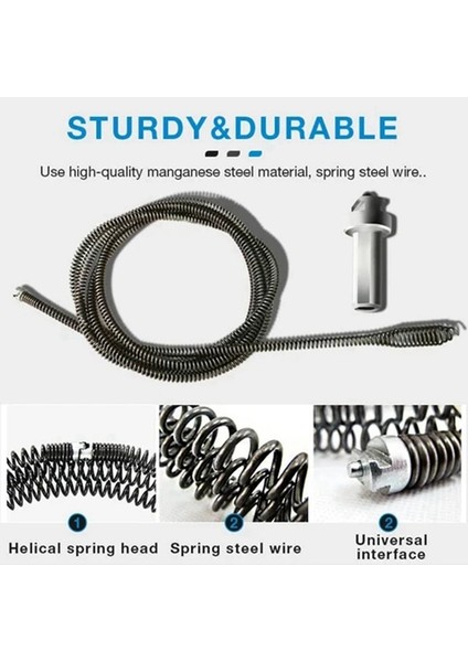 2x Bahar Boru Tıkanıklık Temizleme Araçları Lavabo Gider Temizleyici Kanalizasyon Bacaları Tıkayıcı Gider Temizleyici Banyo Tuvalet Temizlik Araçları (Yurt Dışından) fırsatları