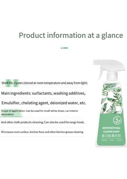 500ML Çok Fonksiyonlu Köpük Temizleyici Çok (Yurt Dışından) modelleri