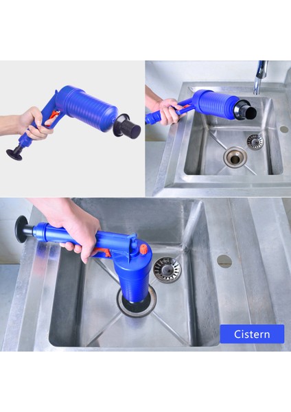 Hava Pompalı Basınç Açıcı Boru Pompası Lavabo Tıkanıklık Giderici Mutfak Tuvalet Temizlik Aracı (Yurt Dışından) fırsatları