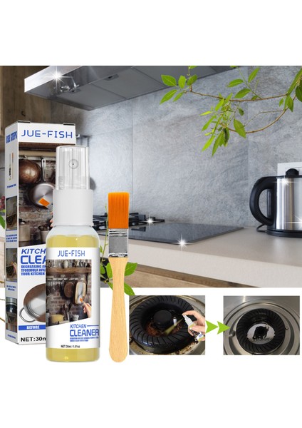 A Mutfak Temizleyici Menekşe Davlumbaz Paslanmaz Çelik Mutfak Gereçleri Ağır Yağ Lekesi Temizleyici 30ML (Yurt Dışından) fiyatları