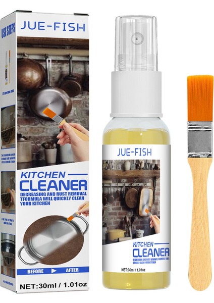 A Mutfak Temizleyici Menekşe Davlumbaz Paslanmaz Çelik Mutfak Gereçleri Ağır Yağ Lekesi Temizleyici 30ML (Yurt Dışından) modelleri