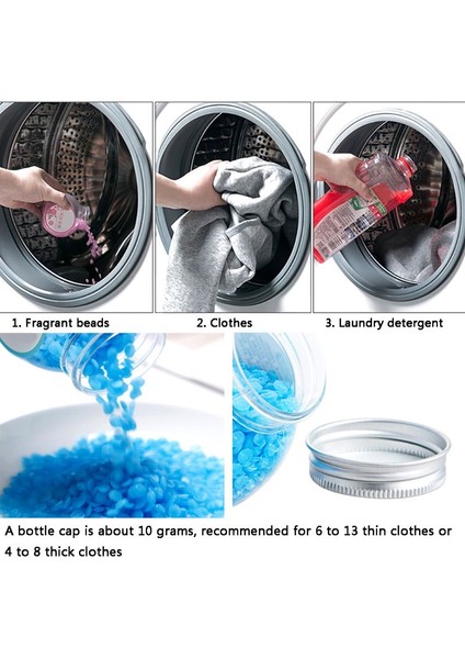 Lavanta 100G Kalıcı Koku Boncukları Çamaşır Yumuşatıcı Yıkama Makinesi Temiz Deterjan Parfüm Kıyafet Difüzörü 40JA (Yurt Dışından) modelleri