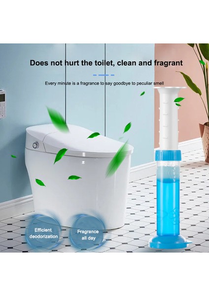 Okyanus Tuvalet Temizleyici Jel Otomatik Etkili Kalıcı Kokusuz Hava Temizleyici Dezenfektan Çiçek Deterjan Banyo Temizlik Aracı (Yurt Dışından) fırsatları