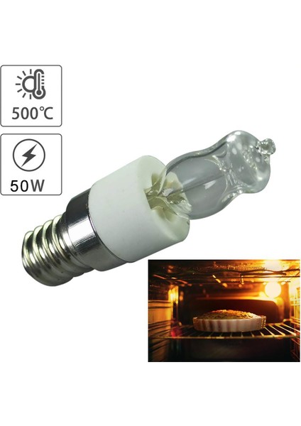 A Fırın Lambası E14 50W Fırın Işığı Yüksek Sıcaklık Dirençli 500℃ Halojen Lamba Kurutucu Mikrodalga Ampul Ocak Davlumbaz Lambaları (Yurt Dışından) modelleri