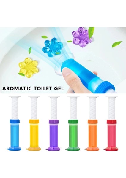 No.3 Boyutu 1 Adet Çiçekli Hoş Kokulu Tuvalet Temizleme Jeli Tuvalet Deodorantı Temizleyici Tuvalet Kokusu Kötü Kokuları Giderir Ev Temizliği 6 Çeşitlik (Yurt Dışından) fiyatları