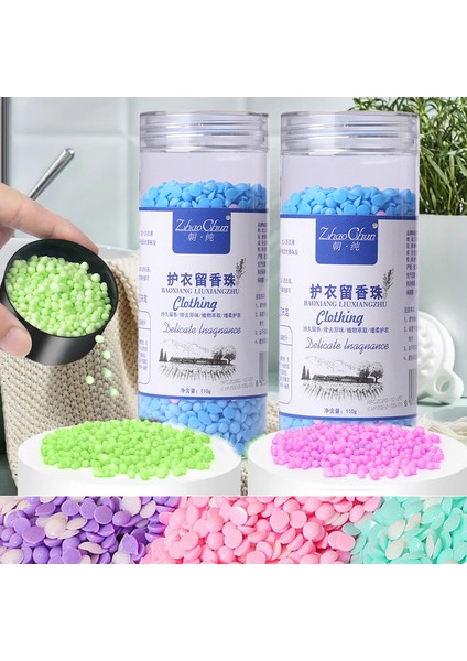 Sarı 110G Kıyafetlerde Kalıcı Koku Boncukları Kumaş Anti-Statik Yumuşatıcı Leke Giderici Koku Boncukları Ev Temizlik Ürünleri (Yurt Dışından) modelleri