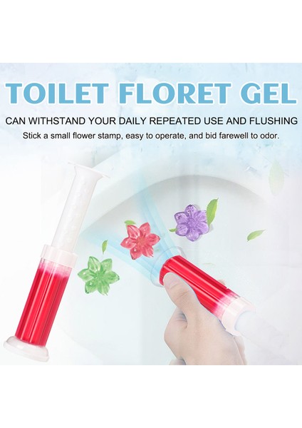 1 Adet Set Klozet Çiçek Kokulu Jel Otomatik Temizlik ve Dezenfeksiyon Jeli - Ev Temizlik Ürünleri Için Kötü Kokuları Giderici (Yurt Dışından) modelleri
