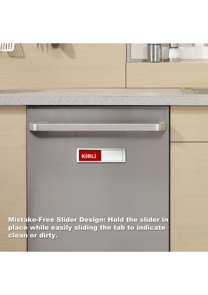 Gümüş Mavi Gri Bulaşık Makinesi Kaydırmalı Mıknatıslar Paslanmaz Çelik Okunması Kolay Temiz/kirli Bulaşık Makinesi Mutfak Aksesuarları (Yurt Dışından) indirimleri