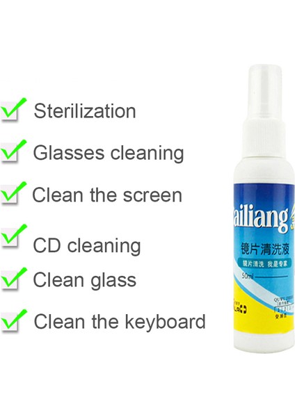50ML 50ML Anti Fog Sprey Gözlük Lens Temizleyici Gözlükler Defogger Buhlanmayı Önleyici Sprey Gözlükler Ekran Temizleyici (Yurt Dışından) indirimleri
