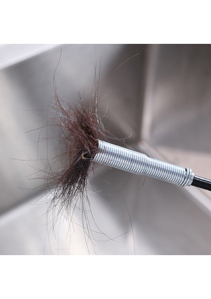 160CM Drenaj Temizleyici Çubuklar Metal Tel Tıkanıklık Giderici Temizlik Araçları Kanalizasyon Temizleme Kancası Banyo Mutfak Lavabo Temizlik Fırçası (Yurt Dışından) modelleri