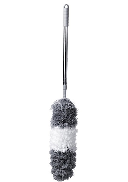 250CM Tüy Süpürgesi Ev Temizlik Aracı Tavan Örümcek Ağı Kül Aracı Toz Gri-Beyaz Gri (Yurt Dışından)