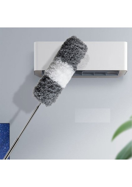 250CM Tüy Süpürgesi Ev Temizlik Aracı Tavan Örümcek Ağı Kül Aracı Toz Gri-Beyaz Gri (Yurt Dışından) modelleri