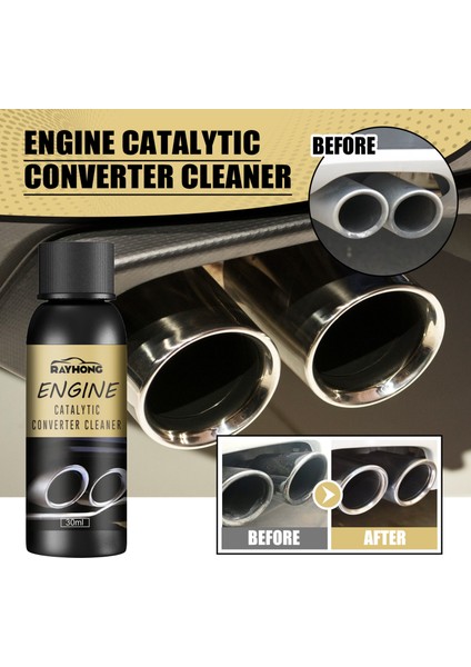 30ML 30ML Hızlı ve Etkili Karbon Temizleme Egzoz Gazı Temizleyici Araç Motoru Promosyon Katalitik Dönüştürücü Temizleyici (Yurt Dışından)
