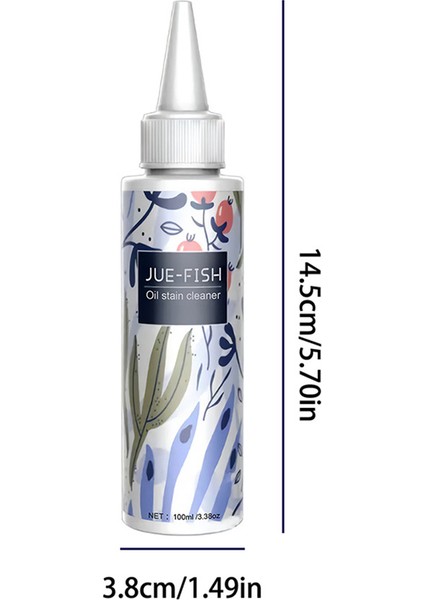 100ML Elbise Yağ Lekesi Çıkarıcı Kibar Formül El Yazısı Lekesi Bebek Lekeleri ve Kan Lekeleri Için Ürün SAL99 (Yurt Dışından)