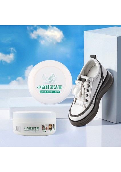 100 Gram Beyaz Ayakkabı Temizleyici Beyazlatıcı Temizlik Kremi Ayakkabı Sneaker Ayakkabı Temizleme Leke Çıkarıcı Silme Süngeri Ayakkabı Temizleme Aracı (Yurt Dışından) fırsatları