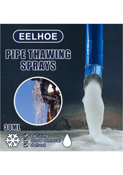 Gosterildigi Gibi 30ML Boru Çözücü Sprey Hızlı Çözme Kar Sökücü Antifriz Buz Sökücü Yüksek Konsantrasyon Kar Eritici Aracı Kullanışlı Etkili (Yurt Dışından) modelleri