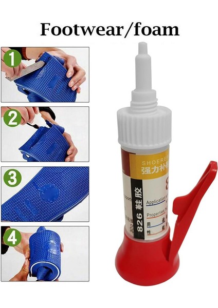 Ayakkabı Yapıştırıcı Taban Onarımı Hızlı Kuruyan Tutkal Kaymaz Lastik Plastik Pvc Malzeme Yumuşak Taban Ayakkabı Tamir Yapıştırıcı Onarma Için (Yurt Dışından) fırsatları