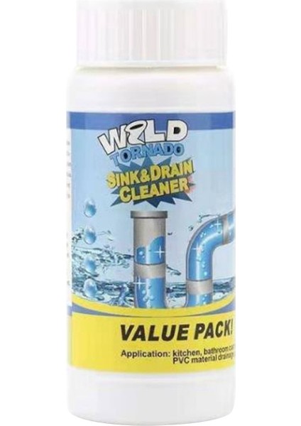 1 Bilgisayar 110G Lavabo Tıkanıklık Temizleyici Güçlü Şişe Temizleyici Klozet Tuvalet Mutfak Kokusuzlaştırıcı Tıkanıklık Kanalizasyon Boru Açıcı Ajan (Yurt Dışından)