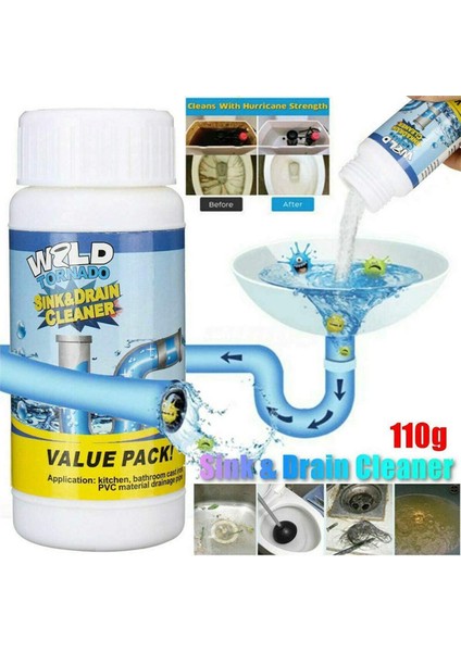 1 Bilgisayar 110G Lavabo Tıkanıklık Temizleyici Güçlü Şişe Temizleyici Klozet Tuvalet Mutfak Kokusuzlaştırıcı Tıkanıklık Kanalizasyon Boru Açıcı Ajan (Yurt Dışından) fiyatları