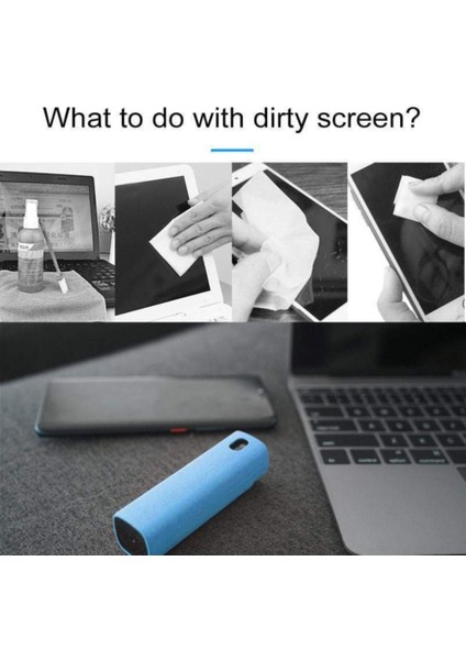 Mavi-Kabuklu 3 Içinde 1 Parmak Izi Geçirmez Ekran Temizleyici Telefon Ekranı Temizleyici Sprey Bilgisayar Ekran Toz Mobil Temiz Kabuk Limpiacristales (Yurt Dışından) indirimleri