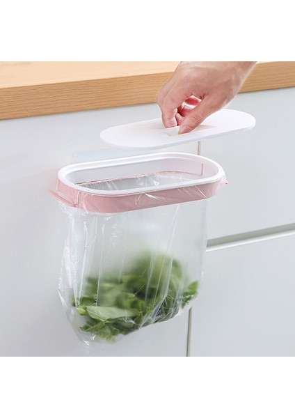 Bir Kanca 08 Taşınabilir Plastik Çöp Askılığı Mutfak Çöp Depolama Tutucu Raf Çöp Kanca Sünger Ped Kuru Raf Tutucu Mutfak Düzenleyici (Yurt Dışından)