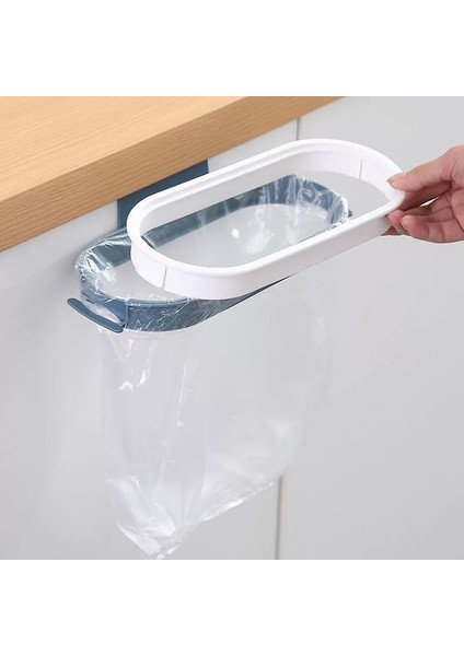 Bir Kanca 08 Taşınabilir Plastik Çöp Askılığı Mutfak Çöp Depolama Tutucu Raf Çöp Kanca Sünger Ped Kuru Raf Tutucu Mutfak Düzenleyici (Yurt Dışından)