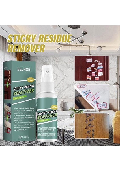 30ML Yapışkan Kalıntı Giderici Sprey Etiket Sökücü Araç Camı Temizleyici Yapışkan Glue Sprey Ev Glue Lekesi Temizleme Spreyi (Yurt Dışından) modelleri